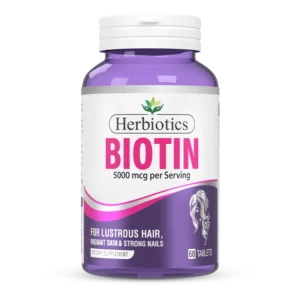Biotin 5000 mcg (Top-Rated Biotin in Pakistan for Rapid Hair Growth)