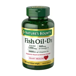 Fish Oil 1200 mg + Vitamin D3 1000IU